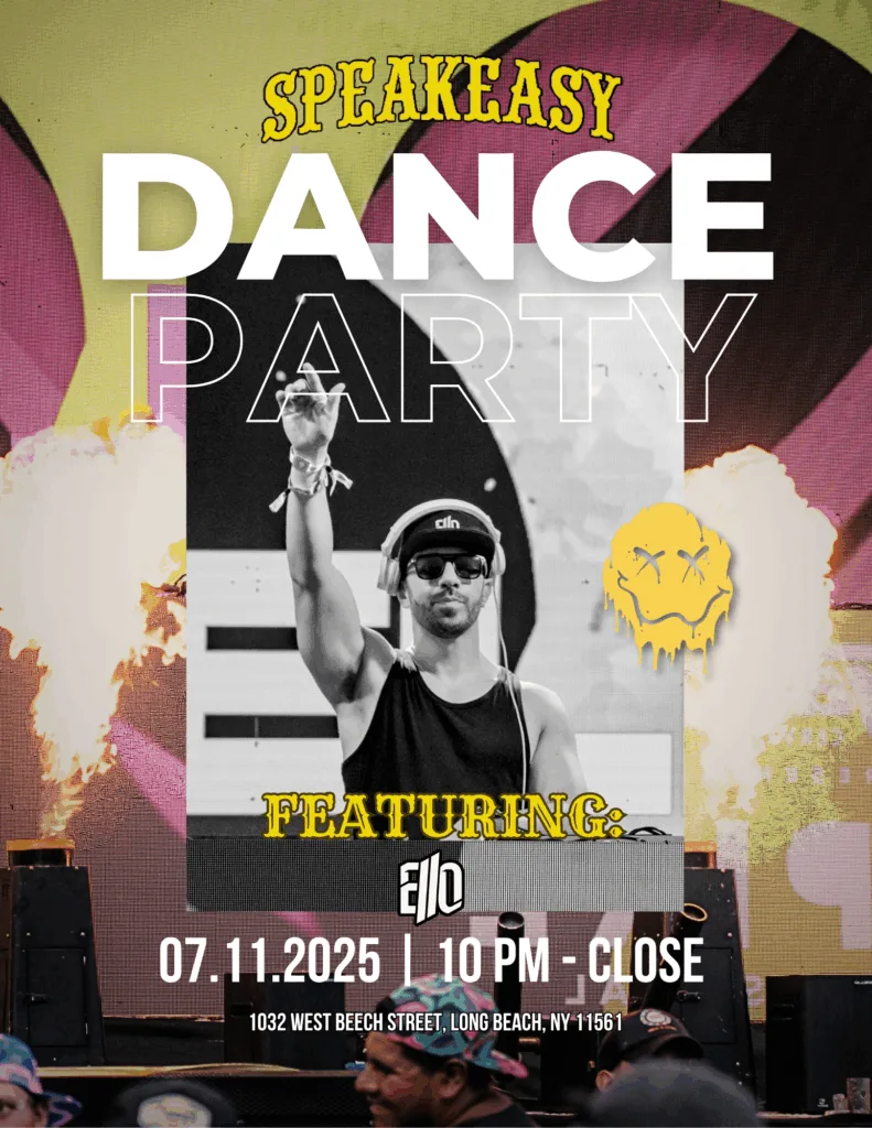 ELLO SPEAKEASY FLYER JULY 11